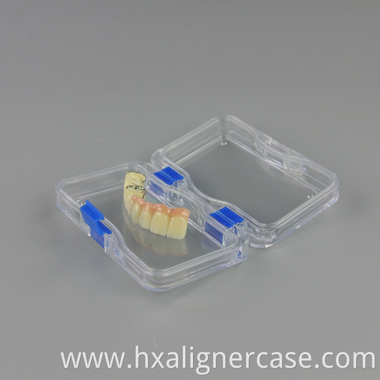 Factory Direct Sale Customized Logo HN-106 Dental Clear Hinged Membrane Box